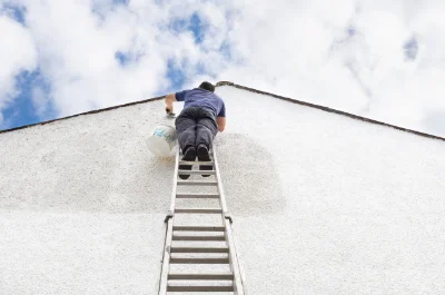 Peinture extérieure à Chassagne — façades et ravalement
